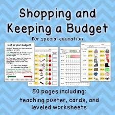 Budget Worksheets Do You Have Enough Money Life Skill Math For Special Ed Teaching Life Skills Life Skills Life Skills Classroom
