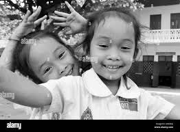 Moment happy Black and White Stock Photos & Images