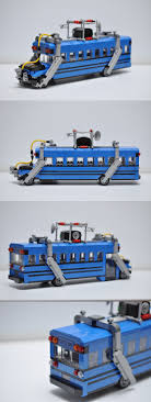 Lego Fortnite Battle Bus Custom Speed Champions Lego Bus Lego Building Toys