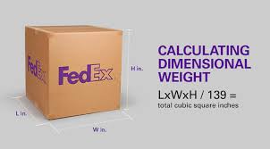 Use Dim Weight To Your Advantage Fedex Small Business Center