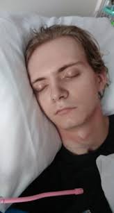 He is back at it working hard at home.