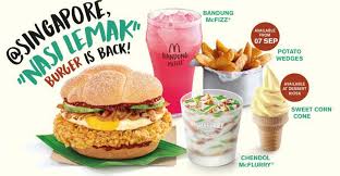 Nasi lemak bk4 serves up the classic nasi lemak bungkus and if you live somewhere in puchong or kinrara chances are you have eaten their nasi lemak from mamak tabletops. Mcdonald S Nasi Lemak Burger Returns