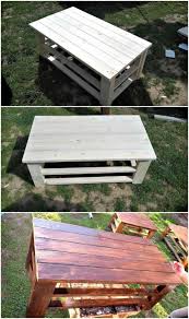 Outdoor pallet coffee table dimensions. Wooden Pallet Coffee Tables Pallet Furniture Ideas Easy Pallet Ideas Pallet Projects Wooden Pallet Coffee Table Pallet Ideas Easy Wooden Pallet Projects
