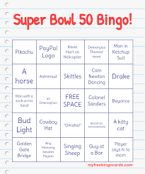 Free Bingo Games To Play On Phone Super Bowl 50 Bingo Bingo Cards Bingo Card Generator Free Printable Bingo Cards