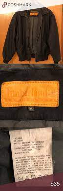Used Men S Timberland Genuine Leather Jacket Genuine Leather Jackets Leather Jacket Timberland Jacket