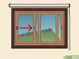 He has the people stand outside of the office window. 4 Ways To Open A Window Screen Wikihow