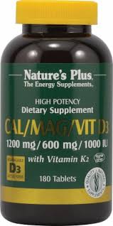 For calcium boost, blood ciruclation, a healthy immune system, strong bones. Nature S Plus Cal Mag Vitamin D3 With Vitamin K2 180 Ct Fred Meyer