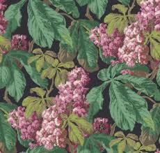 Liberty style blooming meadow florals vector seamless black and white floral pattern with magnolia flowers and leaves. Casa Padrino Baroque Non Woven Wallpaper With Floral Pattern Black Green Brown Pink Purple 10 05 X 0 52 M Decoration Accessories