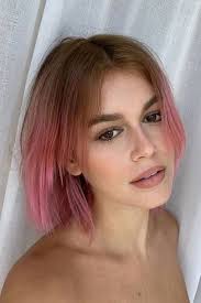 Pink highlights are one of the easiest ways to turn a classic hairstyle into a trendy one. Rose Gold Hair Colour Ideas How To Get The Trend Glamour Uk