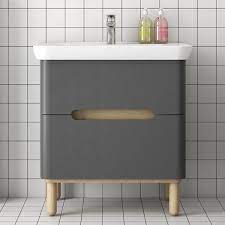 Luckily, bathroom vanities ideal for small bathrooms comes in various shapes, sizes, colors, and quality. Vitra Sento 2 Drawer Vanity Unit Uk Bathrooms