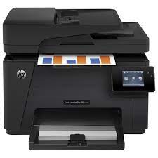 The hp laserjet pro mfp m127fw monochrome laser can serve nicely either as a personal multifunction printer or as a shared printer for a basics and setup the m127fw's basic mfp features include the ability to print and fax from, as well as scan to, a pc, including over a network, plus. Hp Color Laserjet Pro Mfp M177fw
