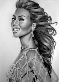 Ik90 Iza On Deviantart Musician Style Beyonce Drawing Pencil Drawings Of Girls