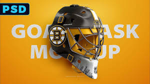 Download Hockey Goalie Mask Mockup Psd Template On Behance PSD Mockup Templates