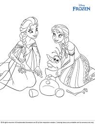 Anna and elsa having a disagreement. Free Frozen Coloring Page Coloring Library