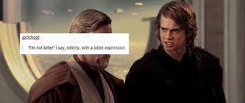 Anakin Skywalker Tumblr Posts Star Wars Memes Star Wars Humor Star Wars Fandom