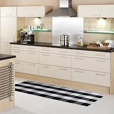 Make your kitchen your happy place, with rugs that complement your color palette while covering imperfections in floors. Ukeler Cotton Handmade Buffalo Checkered Kitchen Rugs Runner Washable Braided Kitchen Mat Black And White Plaid Runner Rug For Living Room Bedroom 2 6 Buy Online In Bahamas At Bahamas Desertcart Com Productid 49515222