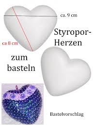 Vorlage herzen herz vorlage herzschablone und mobile. Styropor Figur Herz 9 Cm Styroporherz Zum Verzieren 3d Herz Fur Pailletten Technik Servietten Technik Und Mehr
