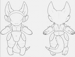 Please credit me for the base 2. Work In Progress Chibi Protogen Base By Me Protogen