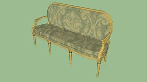 Find the perfect home furnishings at hayneedle, where you can buy online while you explore our room designs and curated looks for tips, ideas & inspiration to help you along the way. Sofa Settee Couch Round Back Louis Xvi Neoclassical Late Georgian George Iii 3d Warehouse