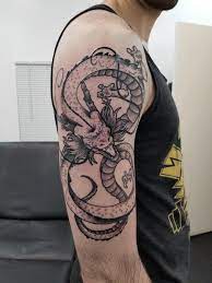 Shenron Tattoo Imgur Dragon Hand Tattoo Shenron Tattoo Dbz Tattoo