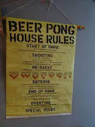 Beer Pong Rules Beer Pong Beer Olympic