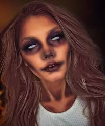 Sep 17, 2020 · skull makeup is popular for most festivals and halloween is no exception. Spooky Halloween And Aesthetic Makeup Image 6490838 On Favim Com