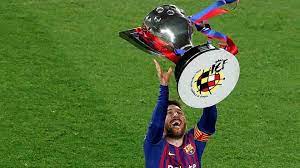 Lionel messi confirmed as la liga's player of the month for february. Laliga Santander Barcelona Not Even Real Madrid S Champions League Titles Stop This From Being Messi S Era Marca In English