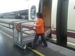 High Speed Train Ave In Spain Has Accessible Service For Wheelchairs And Mobility Scooters Service Trip Speed Training Travel