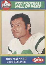 PRO FOOTBALL HALL OF FAME 1987 CSONKA,DAWSON,GREENE,MAYNARD~OFFICIAL  PENNANT