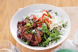Mongolian Lamb Chops With Rice Salad Rice Salad Lamb Recipes Recipes