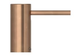 De uitloop is 360° draaibaar en te combineren met elk quooker reservoir. De Quooker Fusion Messing Patina