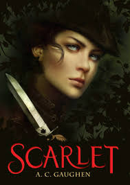 What happened in Scarlet by A. C. Gaughen