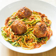 Add the zucchini and cook for a few minutes without turning. Paleo Zucchini Spaghetti And Meatballs America S Test Kitchen