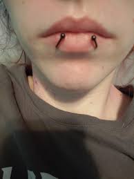 Snake bite piercings are two normal piercings located in two special places. Should I Get My Snake Bites Re Done He Did Them Above The Dots That I Approved So They Are On My Lip Line The Placement Doesnt Bother Me A Ton But I