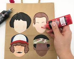 Diy Stranger Things Gift Bags Stranger Things Gifts Stranger Things Halloween Stranger Things Art