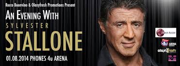 An Evening with Sylvester Stallone comes to Manchester, UK