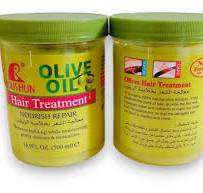 Description: • Roushun Olive Oil Hair Treatment 500Ml ...