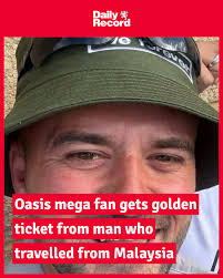 Dave Glynn feared that his golden ticket to see the iconic Manchester  rockers was “too good to be true”, after he was promised tickets online by  a complete stranger 'Half the World