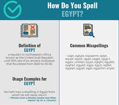 Google how do you spell. Correct Spelling For Egypt Infographic Spellchecker Net