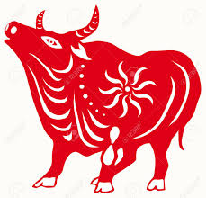 In chinese culture, the ox is a valued animal because of its role in agriculture, and similarly in the zodiac, the ox is seen as hardworking, positive and honest. Chinese Zodiac Of Ox Year Royalty Free Cliparts Vectors And Stock Illustration Image 4997296