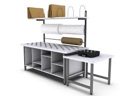 Industrial Furniture Workbenches Esd Packing Onepointe Solutions Packing Station Home Office Design Modern Home Offices