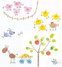 Animals Mouse In 2020 Fingerprint Art Kids Fingerprint Crafts Art For Kids