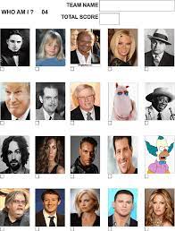 Free Pub Quiz Uk Picture Rounds Questions And Answers Free Pub Quiz Picture Rounds Famous People 04 Celebrity Quiz Pub Quiz Pub Quizzes