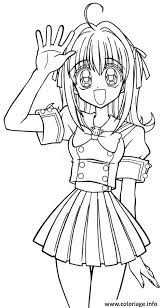 ▶des milliers dessins gratuits à colorier coloriage fille à imprimer. Coloriage Fille Manga 35 Dessin Manga A Imprimer