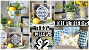 Dollar Tree Lemon Decor Diys Youtube Lemon Decor Lemon Kitchen Decor Diy Dollar Tree Decor