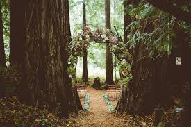Magical Estate Wedding In The Middle Of A Redwood Forest Junebug Weddings Forest Wedding Outdoor Wedding Nature Wedding