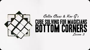 Cube Solving for Magicians (Lesson 2)