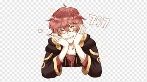 He is the only rfa member not featured with the group in the prologue chapter. Mystic Messenger Anime Manga Zeichnung 707 Png Pngwing