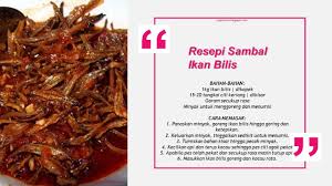 Sambal ikan bilis is one of the popular accompaniment for the malaysia nasi lemak dish. Ungu Itu Iris Resepi Sambal Ikan Bilis