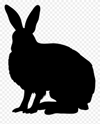 Download and use them in your website, document or presentation. Arctic Hare Black Silhouette Clipart 1840245 Pinclipart